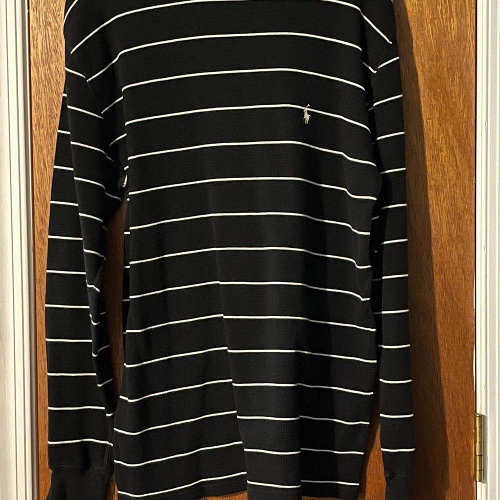 Men’s long sleeve polo